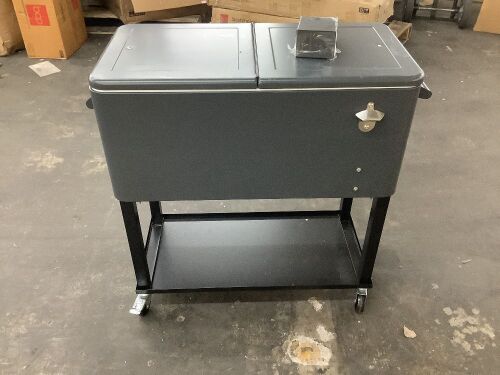 Rolling Cooler Cart  - Lot 834