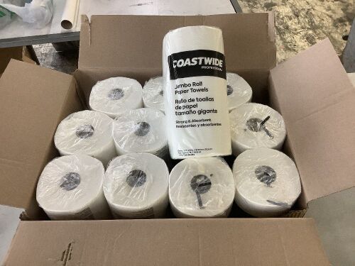 Coastwide Jumbo Paper Towel Rolls, 11 ct  - Lot 141