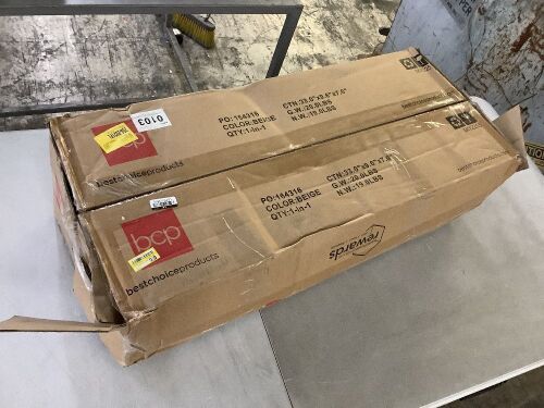 Lot of (2) Folding Wooden Adirondack Chair, Accent Furniture w/ Natural Woodgrain - Uninspected - Lot 153