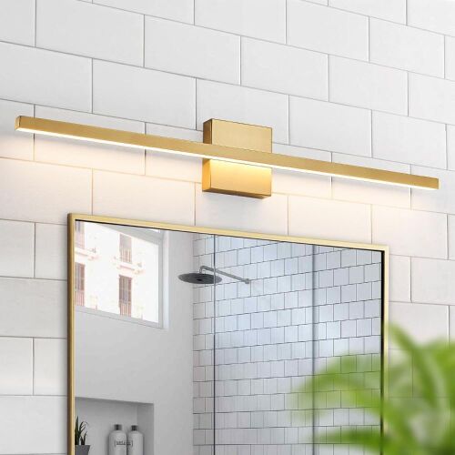 Epinl Gold Vanity Light, 31.5 inch, 22W LED Dimmable  - Lot 796
