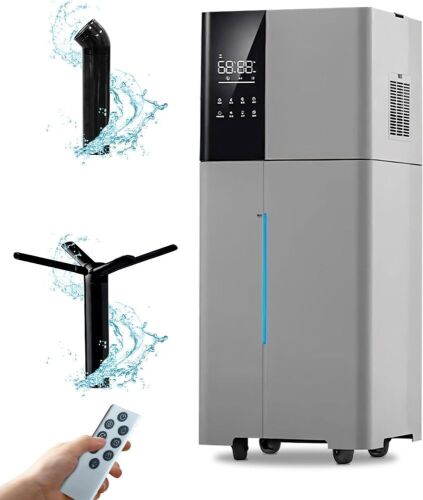 LACIDOLL 6.8Gal Whole House Cool Mist Humidifier for 3000 sq.ft, 3000ml/H - Lot 75