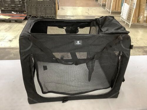 X-ZONE PET 3-Door Folding Soft Pet Crate, 28" - Lot 582