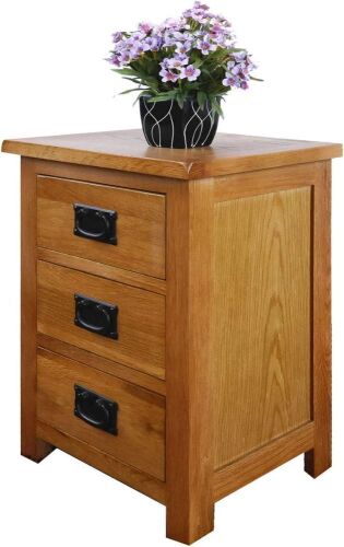 Kendyoak Oak Hard Wood Bedside Table - Lot 618