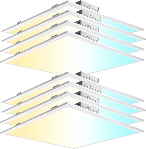 AIKVSXER 2x2 Led Flat Panel Light 8 Pack - Lot 35