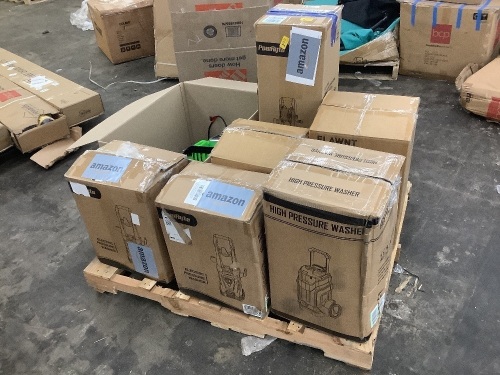 Lot of (7) Electric Pressure Washers  - Lot 78