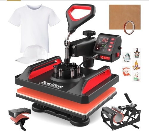 Lya Vinyl 12" x 15" Heat Press Machine - Lot 42