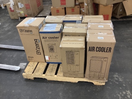 (8) Portable Evaporative Air Coolers, and (1) Cool Mist Humidifier - Lot 73