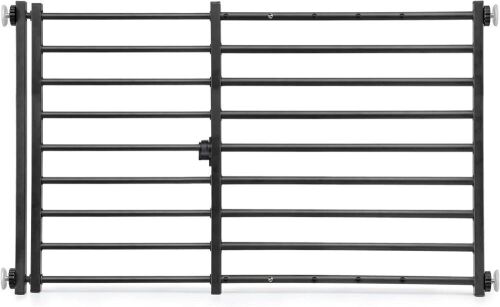Malier Expandable Metal Dog Gate with Door - Lot 229
