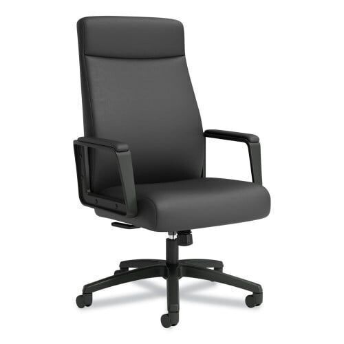 Union & Scale Prestige Bonded Leather Manager Chair, Supports Up to 275 lb - Lot 61