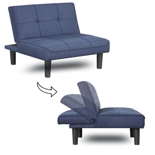 Small Recliner Futon Chair with Adjustable Backrest - Lot 47