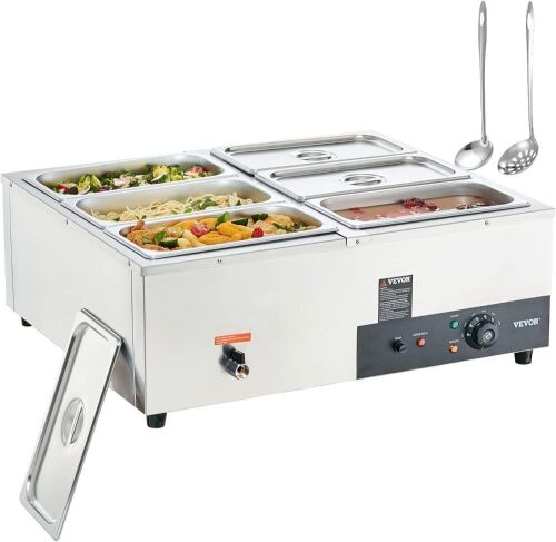 6-Pan Commercial Food Warmer - Lot 21