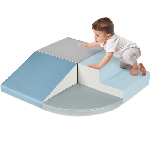 4-Piece Kids Climb & Crawl Soft Foam Shapes Structure Playset - Lot 2635