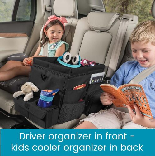 Hgh Road Large CarHop Car Seat Organzier for Front or Back Seat - Lot 2779