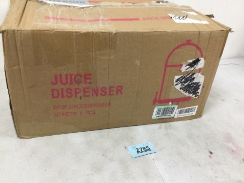 Juice Dispenser - Lot 2785