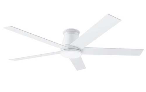 wurzee 60 inch Ceiling Fan with Light, White Flush Mount Ceiling Fan 6 Speeds DC Reversible Motor, 5 Blades, Timing, Dimmable, Memory Function for Bedroom, Kitchen, Patio $159.99 - Lot 70