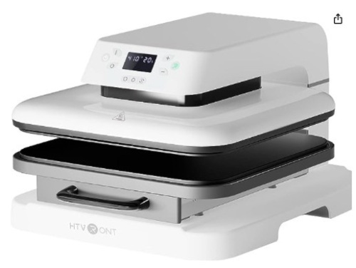 HTVRONT Auto Heat Press Machine for T Shirts - 15x15 Smart T Shirt Press Machine with Auto Release - Professional Heat Press for Sublimation, Vinyl, Heat Transfer Projects $295.99 - Lot 81