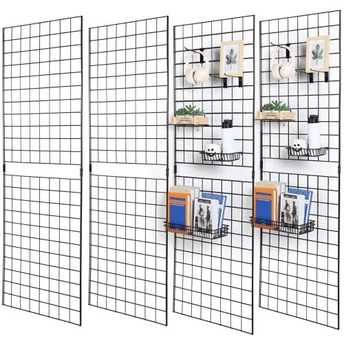 Gisafai 4 Pcs Grid Wall Panel Set - Lot 225