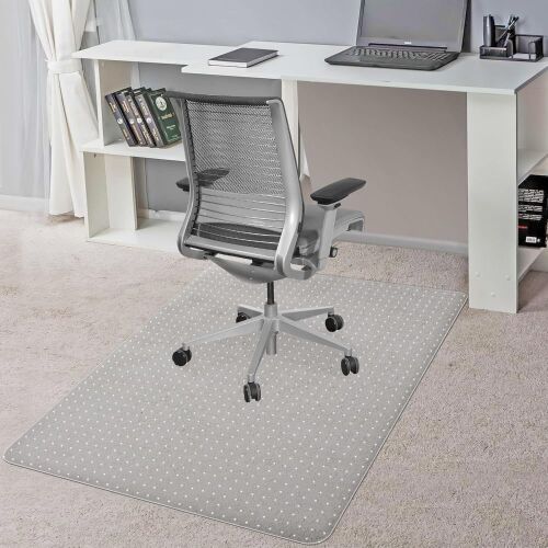 Transparent Office Chair Mat for Low Pile Carpet 30" x 48"  - Lot 309