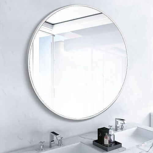 24" Round Mirror  - Lot 323