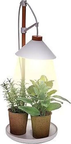  Case of (7) Mindful Design Adjustable Tabletop LED Grow Light with Timer, 300 Lumens - Lot 364