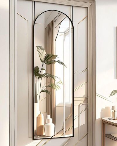 Full Length Door Mirror 14" x 48"  - Lot 467