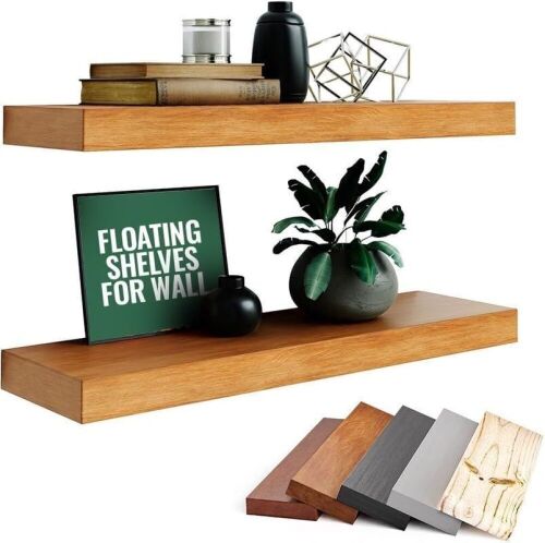 Imperative Décor Floating Wall Shelves, 36" x 6.5", Set of 2 - Lot 483