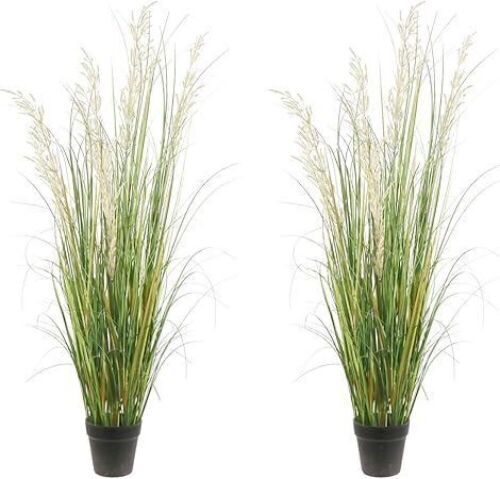 4' Artificial Reed Grass, 2 Pack  - Lot 667