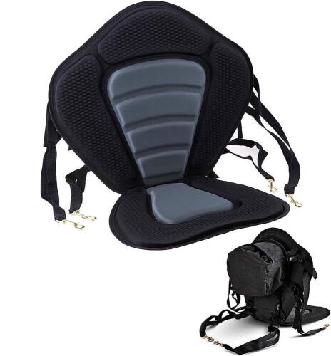 Deluxe Padded Kayak Seat with Detachable Storage Bag - Lot 711