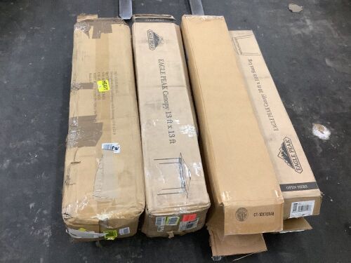 Lot of (4) Canopies - Uninspected - Lot 859