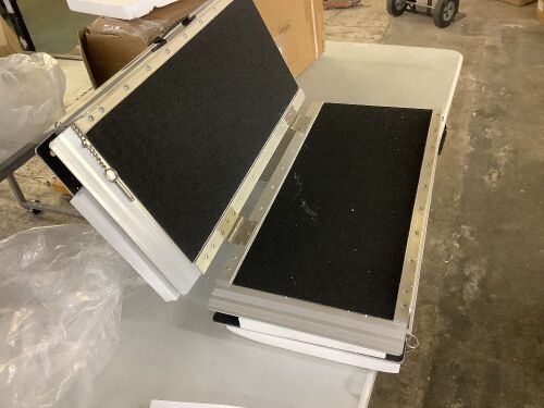 Aluminum Wheelchair Ramp, 29" x 60"  - Lot 89