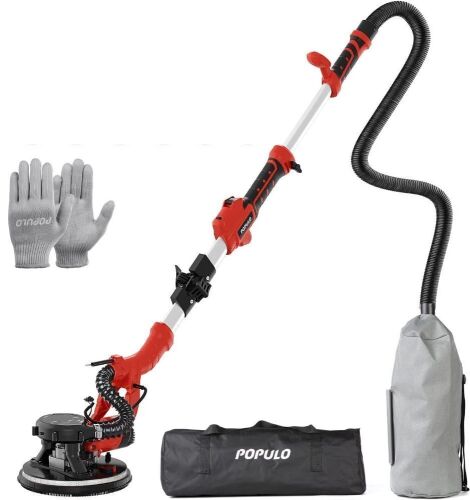 POPULO 810W 7A Electric Drywall Sander with Vacuum Attachment - Lot 224