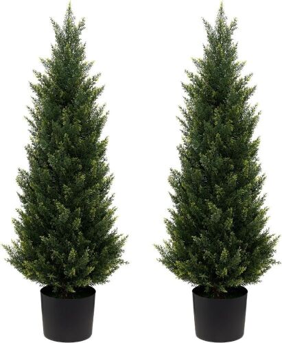 3' Artificial Cedar Tree, 2 pack  - Lot 429