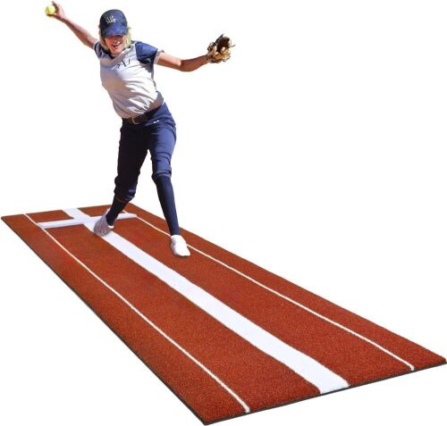 partronum Softball Pitching Mat 10' x 3' - Lot 479