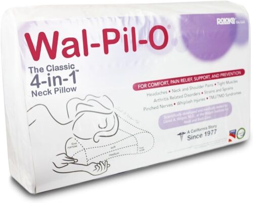  Wal-Pil-O Doctor Designed Neck Pillow Relieves Neck & Shoulder Tension and Pain (Full Size) - Lot 587