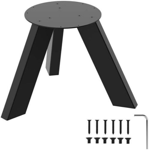 Orgerphy 16” Round Plate Table Base Legs - Lot 687