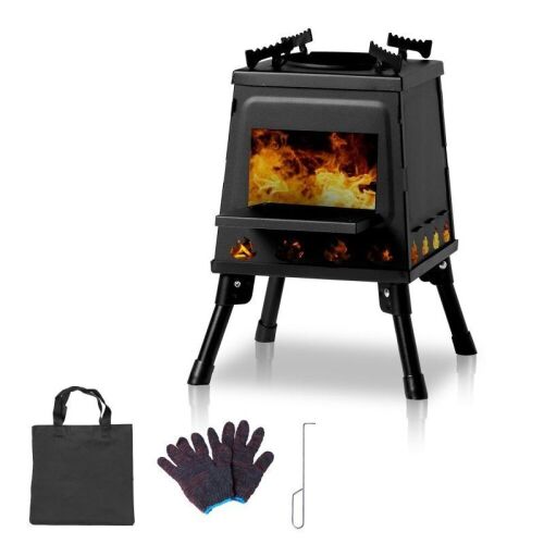 14" Portable Wood Burning Camping Stove - Lot 508