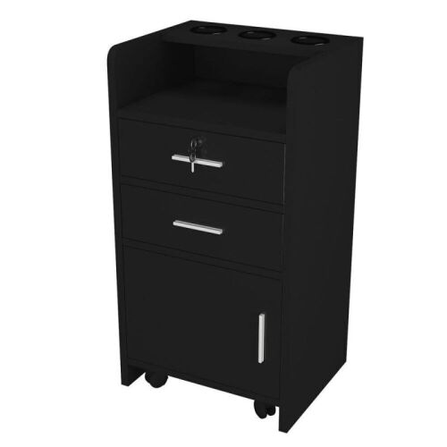  SalonMore Salon Storage Cabinet with 2 Drawers 1 Door - Lot 446