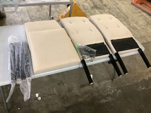 Set of 2 Upholstered Chairs - Appear Complete  - Lot 448