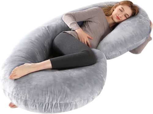 Lot of (2) CDEN Pregnancy Pillow, C Shaped Full Body Pillow - Lot 420