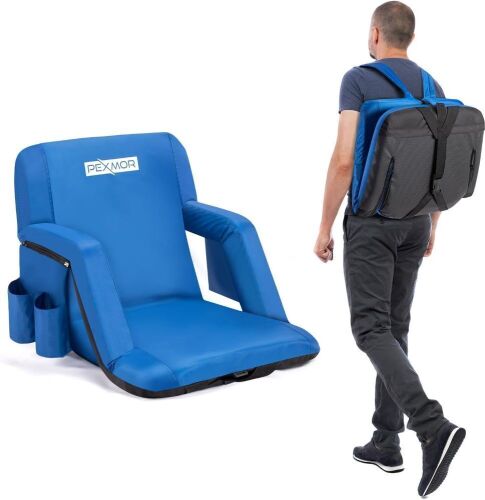 PEXMOR Folding Stadium Seat, 2 Pack  - Lot 560