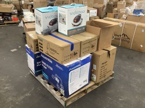 Pallet of Swimming Pool Items - Lot 554
