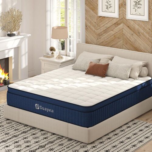 Suayea 12" King Size Mattress  - Lot 32