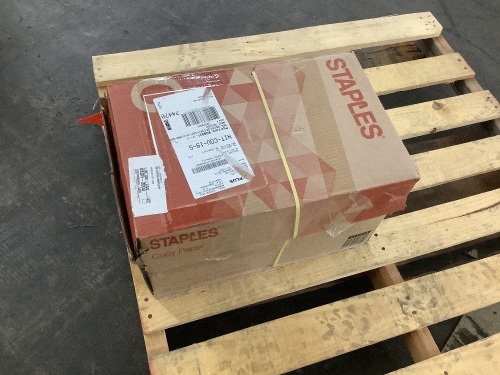 Staples Copy Paper 11" x 17", 20lbs, 92 Brightness, 2500 Sheets  - Lot 759