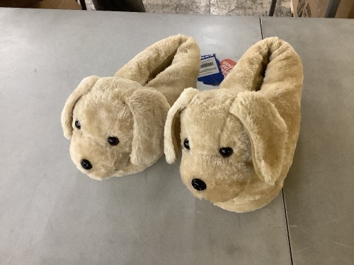 Funziez! Golden Retriever Slippers, X-Large - Lot 129