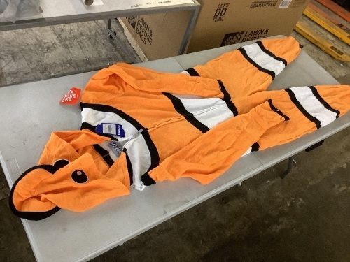 Funziez! Adult Clownfish Onesie, Large - Lot 179
