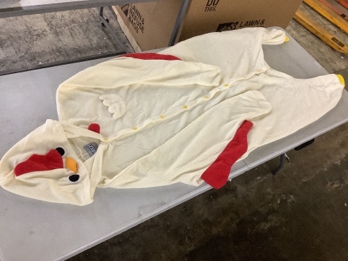Funziez! Adult Chicken Onesie, Large - Lot 239
