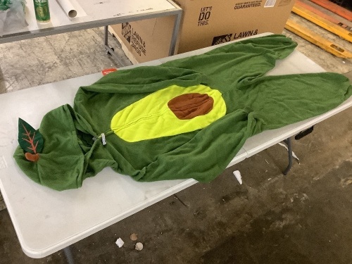 Funziez! Adult Avocado Onesie, X-Large - Lot 387