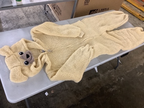 Funziez! Adult Teddy Bear Onesie, X-Large - Lot 417