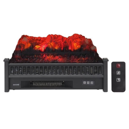ZOKOP 23 Inch Fake Wood Without Frame Embedded 1400W Single Color - Lot 214