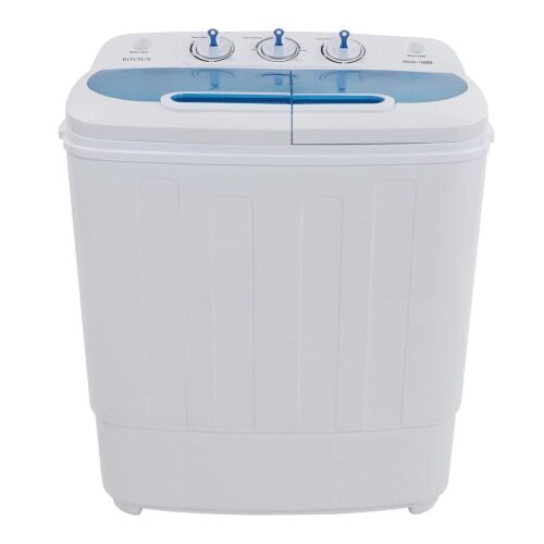 ROVSUN 15Lbs 550W 110V Portable Twin Tub Washing Machine  - Lot 621